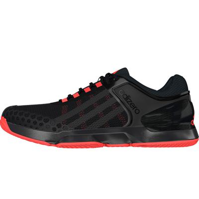Adidas Mens Adizero Ubersonic Clay Court Shoes - Black - main image