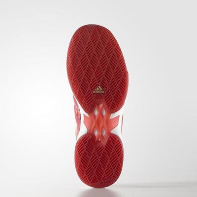 Adidas Womens Adizero Ubersonic Tennis Shoes - Power Red/Solar Red - main image