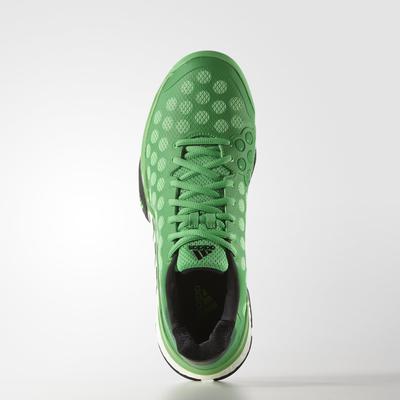 Adidas Mens Limited Edition Barricade Boost 2015 Tennis Shoes - Green/Black - main image