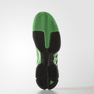 Adidas Mens Limited Edition Barricade Boost 2015 Tennis Shoes - Green/Black - main image