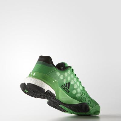 Adidas Mens Limited Edition Barricade Boost 2015 Tennis Shoes - Green/Black - main image