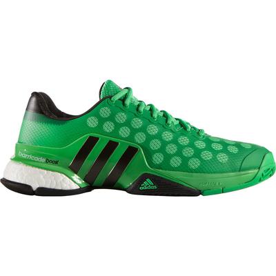 Adidas Limited Edition Barricade Boost 2015 Tennis - Green/Black - Tennisnuts.com