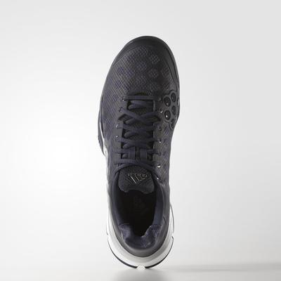 Adidas Mens Barricade 2015 Tennis Shoes - Midnight Grey - main image