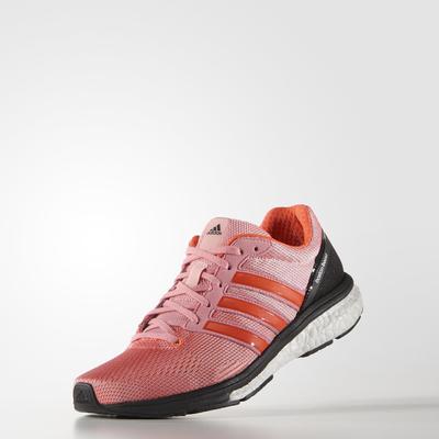 Adidas Womens Adizero Boston Boost 5 Running Shoes - Super Pop/Solar Red - main image