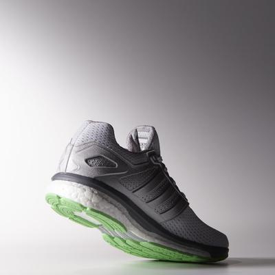 Adidas Womens Supernova Glide 7 Running Shoes - Grey/Green - main image