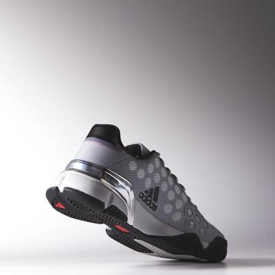 Adidas Mens Barricade 2015 Tennis Shoes - Grey/Iron/Silver - main image