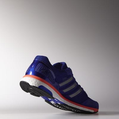Adidas Mens Adizero Adios Boost 2.0 Running Shoes - Night Flash/Orange - main image