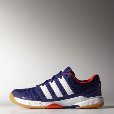 Adidas Mens Court Stabil 11 Indoor Shoes - Amazon Purple/White - main image