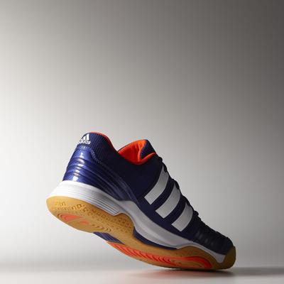 Adidas Mens Court Stabil 11 Indoor Shoes - Amazon Purple/White - main image