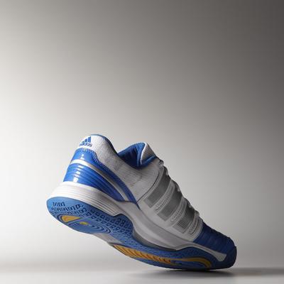 Adidas Mens Court Stabil 11 Indoor Shoes - Blue/White - main image