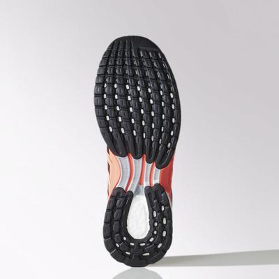 Adidas Mens Response Boost Tech Running Shoes - Solar Red - main image