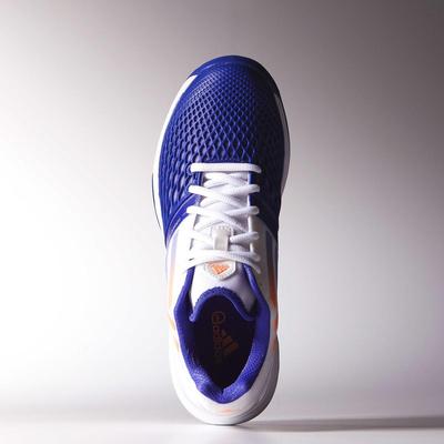 Adidas Womens CC Adizero Tempaia 3 Tennis Shoes - White/Purple - main image