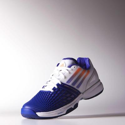 Adidas Womens CC Adizero Tempaia 3 Tennis Shoes - White/Purple - main image