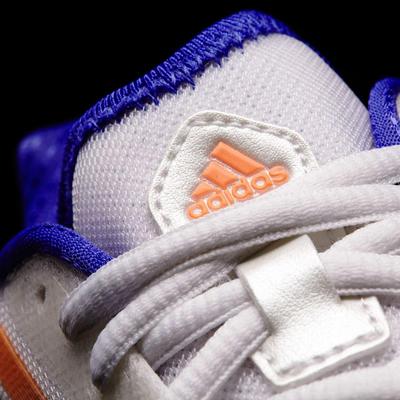 Adidas Womens CC Adizero Tempaia 3 Tennis Shoes - White/Purple - main image
