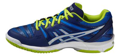 Asics Mens GEL-Beyond 4 Indoor Court Shoes - Electric Blue/Lime - main image
