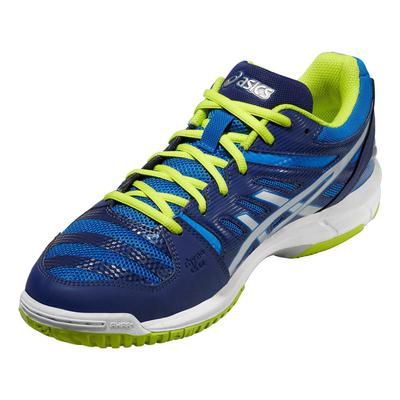 Asics Mens GEL-Beyond 4 Indoor Court Shoes - Electric Blue/Lime - main image