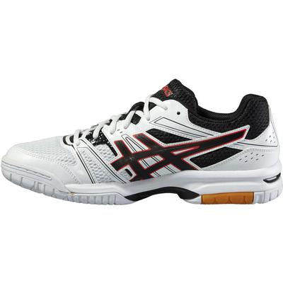 Asics Mens GEL-Rocket 7 Indoor Court Shoes - White/Black - main image