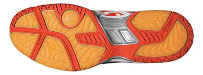 Asics Mens GEL-Rocket 7 Indoor Court Shoes - Cherry Tomato Red - main image