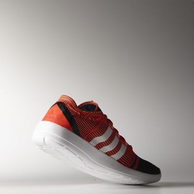 Adidas Mens Element Refine Tricot Running Shoes - Red/White - main image
