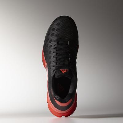 Adidas Mens Barricade 2015 Tennis Shoes - Black/Red - main image