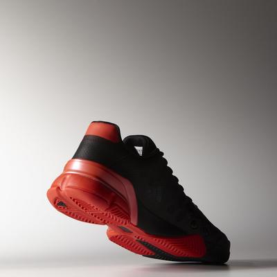 Adidas Mens Barricade 2015 Tennis Shoes - Black/Red - main image