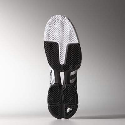 Adidas Mens Barricade 2015 Tennis Shoes - White/Black - main image