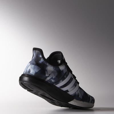 Adidas Mens Climachill Gazelle Boost Running Shoes - Black/White - main image