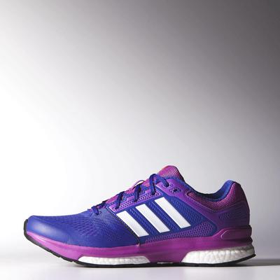 Adidas Womens Revenge Boost 2 Running Shoes - Night Flash/White - main image