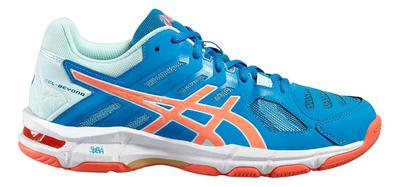 Asics Womens GEL-Beyond 5 Indoor Court Shoes - Blue Jewel - main image