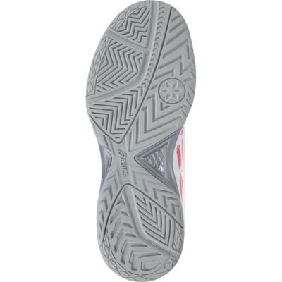 Asics Womens GEL-Task Indoor Court Shoes - Rouge Red/Grey - main image