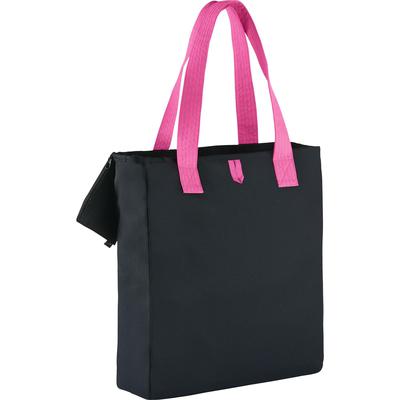 Nike Rowena Kids Tote Bag - Black/Pink Pow - main image