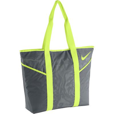 Nike Azeda Tote Bag - Cool Grey/Volt - main image
