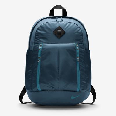Nike Womens Auralux Printed Training Backpack - Blue - main image