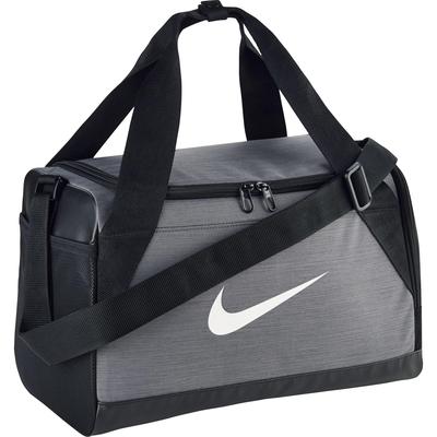 Nike Brasilia Extra Small Training Duffel Bag - Flint Grey/Black ...
