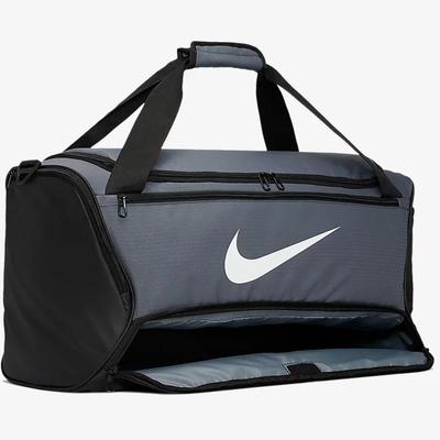 Nike Brasilia Medium Duffel Bag - Flint Grey - main image