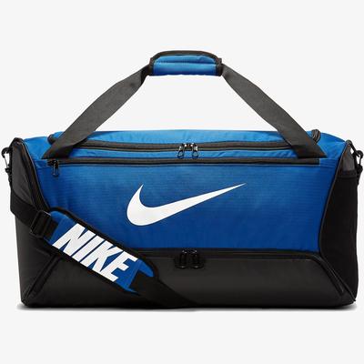 Nike Brasilia Medium Duffel Bag - Blue/White - main image