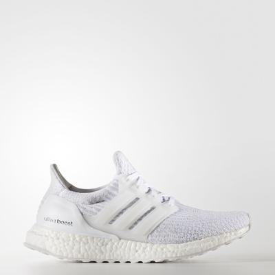 Adidas Womens Ultra Boost Running Shoes - Triple White
