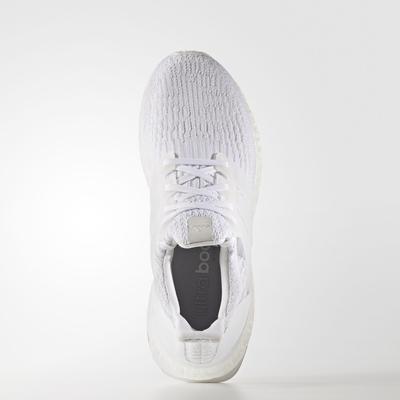 Adidas Womens Ultra Boost Running Shoes - Triple White - main image