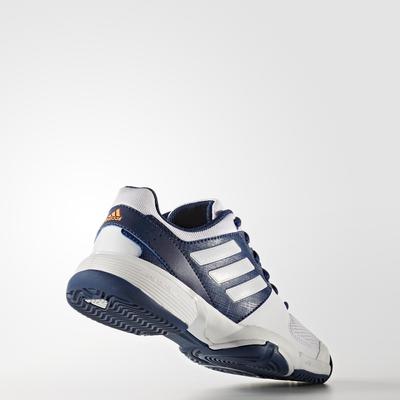 Adidas Kids Barricade Club XJ Tennis Shoes - Blue/White - main image