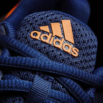 Adidas Kids Barricade Tennis Shoes - Blue/Orange - main image