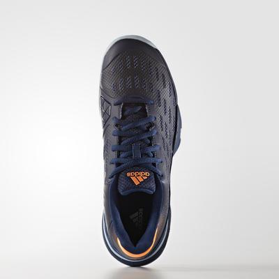 Adidas Kids Barricade Tennis Shoes - Blue/Orange - main image