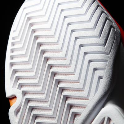 Adidas Mens Adizero Ubersonic 2.0 Tennis Shoes - Glow Orange - main image