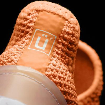 Adidas Mens Adizero Ubersonic 2.0 Tennis Shoes - Glow Orange