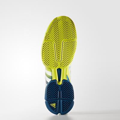 Adidas Mens Barricade 2016 Tennis Shoes - Lime/Blue - main image