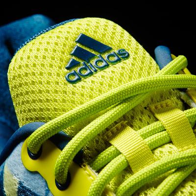 Adidas Mens Barricade 2016 Tennis Shoes - Lime/Blue - main image