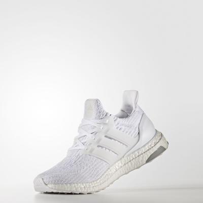 Adidas Mens Ultra Boost Running Shoes - Triple White - main image