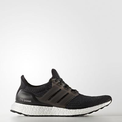 Adidas Mens Ultra Boost Running Shoes - Black/Grey - main image