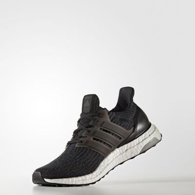 Adidas Mens Ultra Boost Running Shoes - Black/Grey - main image