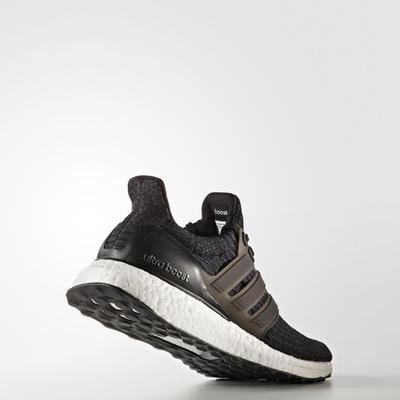 Adidas Mens Ultra Boost Running Shoes - Black/Grey - main image