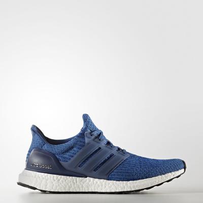 Adidas Mens Ultra Boost Running Shoes - Blue - main image